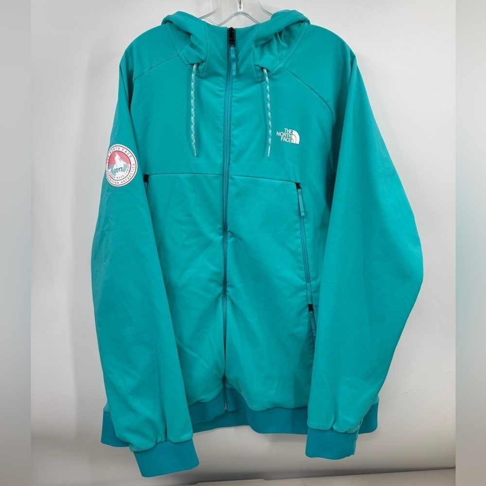 The North Face Expedition Antarctica 2017 Queen Maud Tekno Jacket Men Blue Sz XL